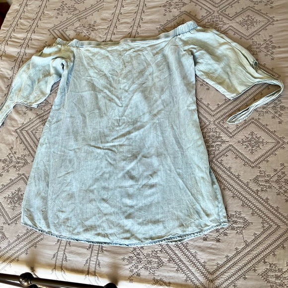 β¨ β¨ βΌοΈ LAST CHANCE! (To be donated) βΌοΈ β¨Mossimo 100% Lyocell Off Shoulder Top - Picture 9 of 10